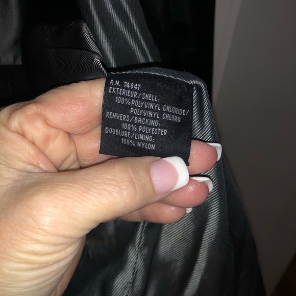 Andrew Marc AM Studio black overcoat M - Picture 6 of 8